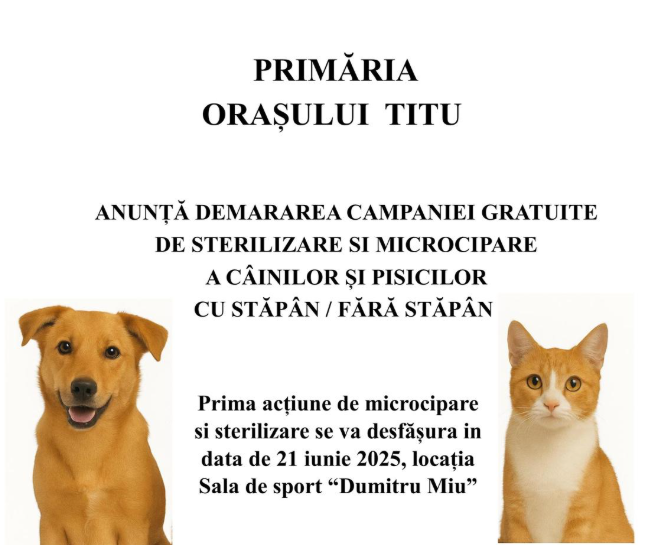 campanie sterilizare